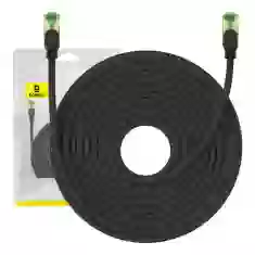 Мережевий кабель Baseus Braided Ethernet RJ45 Cat.8 40Gbps 20m Black (B0013320C111-09)