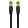 Мережевий кабель Baseus Braided Ethernet RJ45 Cat.8 40Gbps 5m Black (B0013320C111-05)