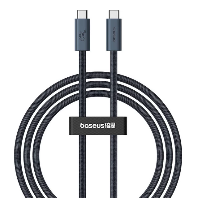 Кабель Baseus Flash 2 USB-C to USB-C 240W 1m Black (P10311803111-00)