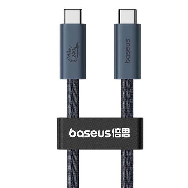 Кабель Baseus Flash 2 USB-C to USB-C 240W 1m Black (P10311803111-00)