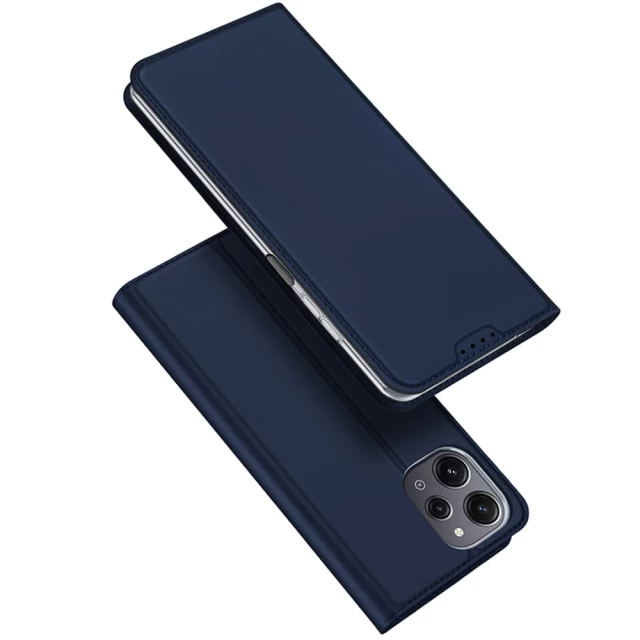 Чехол-книжка Dux Ducis Skin Pro для Xiaomi Poco M6 Pro |Redmi 12 |Redmi 12R Blue (6934913024157)