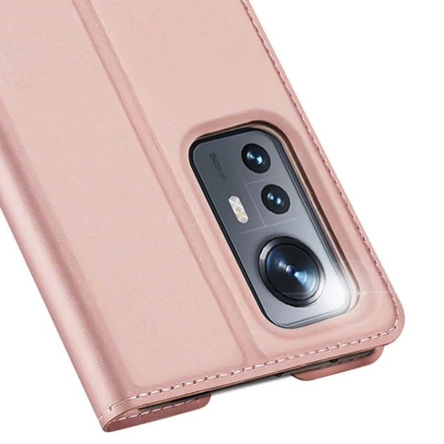 Чехол-книжка Dux Ducis Skin Pro для Xiaomi Poco M6 Pro | Redmi Note 12/12R Pink (6934913024164)