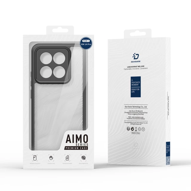 Чохол Dux Ducis Aimo для Xiaomi 14 Pro Black (6934913024508)