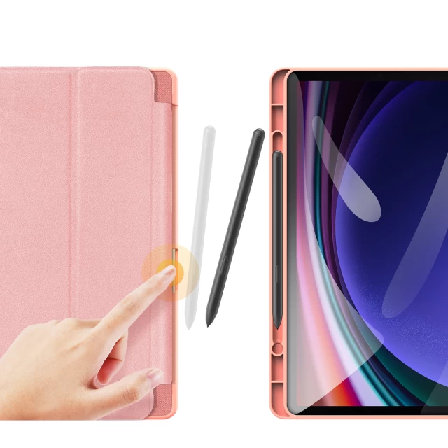 Чохол Dux Ducis Domo для Samsung Galaxy Tab S9 FE Pink (6934913024560)