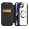 Чохол-книжка Dux Ducis Skin X Pro для iPhone 15 Plus Black with MagSafe (6934913025208)