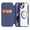 Чехол-книжка Dux Ducis Skin X Pro для iPhone 15 Plus Blue with MagSafe (6934913025215)