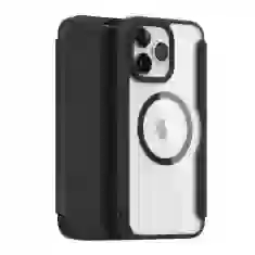 Чехол-книжка Dux Ducis Skin X Pro для iPhone 15 Pro Black with MagSafe (6934913025239)