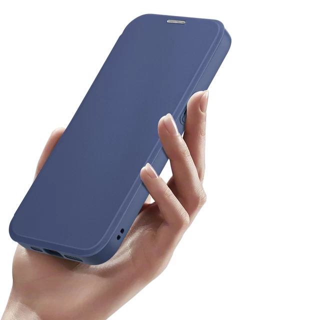 Чехол-книжка Dux Ducis Skin X Pro для iPhone 15 Pro Blue with MagSafe (6934913025246)