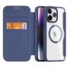 Чохол-книжка Dux Ducis Skin X Pro для iPhone 15 Pro Max Blue with MagSafe (6934913025277)