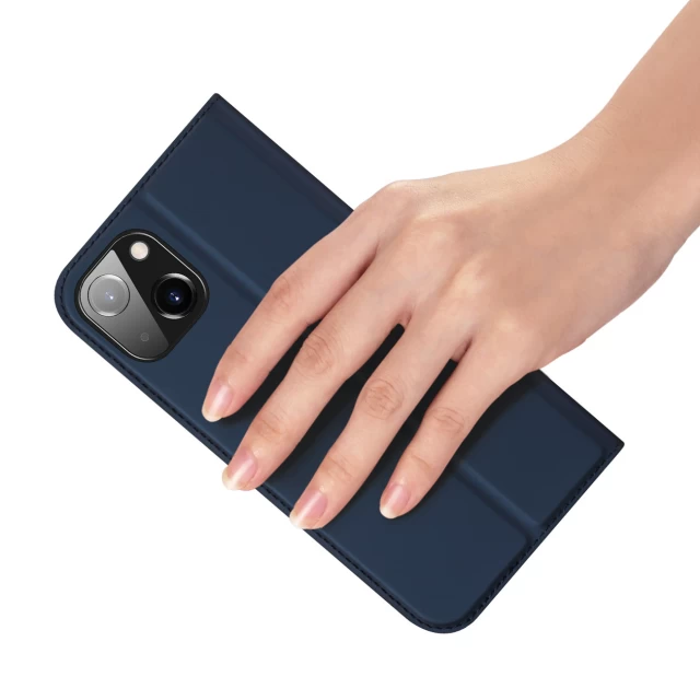 Чохол-книжка Dux Ducis Skin Pro для iPhone 15 Plus Blue (6934913025390)