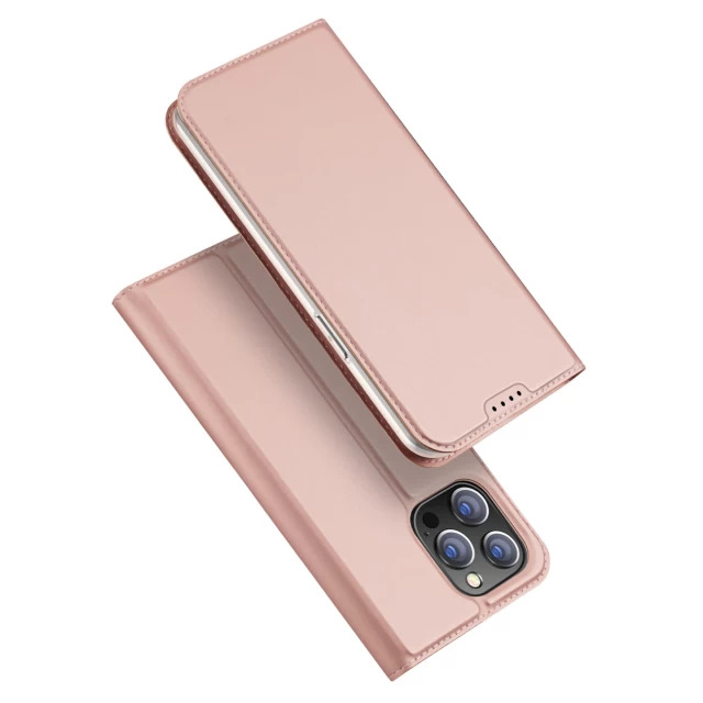 Чохол-книжка Dux Ducis Skin Pro для iPhone 15 Pro Max Pink (6934913025468)