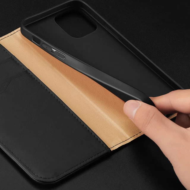 Чохол-книжка Dux Ducis Hivo RFID Blocking для iPhone 15 Pro Black (6934913025536)