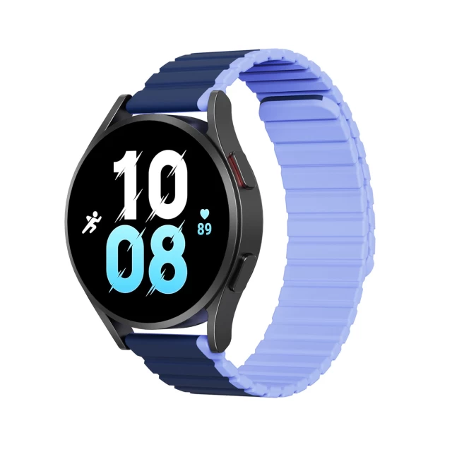 Ремінець Dux Ducis 22mm LD Version для Samsung Galaxy Watch 3 45 mm | S3 | Huawei Watch Ultimate | GT3 SE 46 mm Blue (6934913026021)