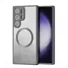 Чохол Dux Ducis Aimo Mag для Samsung Galaxy S23 Ultra Black with MagSafe (6934913027073)