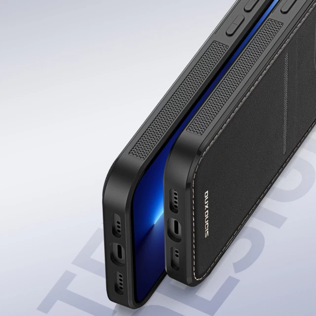 Чохол Dux Ducis Rafi Mag RFID Blocking для iPhone 13 Pro Black with MagSafe (6934913027226)