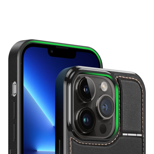 Чехол Dux Ducis Rafi Mag RFID Blocking для iPhone 13 Pro Max Black with MagSafe (6934913027233)