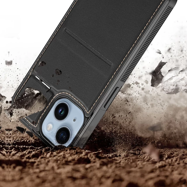 Чехол Dux Ducis Rafi Mag RFID Blocking для iPhone 14 Plus Black with MagSafe (6934913027257)