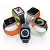 Ремешок Dux Ducis LD для Apple Watch 41 | 40 | 38 mm Black Orange (6934913027851)