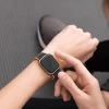 Ремешок Dux Ducis LD для Apple Watch 41 | 40 | 38 mm Black Orange (6934913027851)