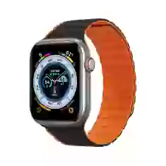 Ремінець Dux Ducis LD для Apple Watch 49 | 45 | 44 | 42 mm Black Orange (6934913027905)