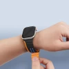 Ремешок Dux Ducis LD для Apple Watch 49 | 45 | 44 | 42 mm Black Orange (6934913027905)