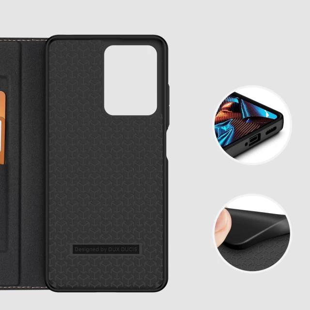 Чохол-книжка Dux Ducis Skin X2 для Xiaomi Redmi Note 12 Pro | Poco X5 Pro 5G Black (6934913028032)