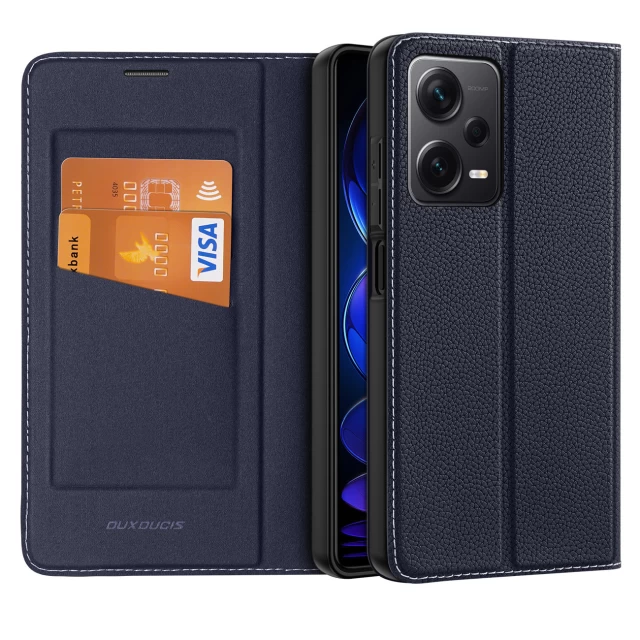 Чохол-книжка Dux Ducis Skin X2 для Xiaomi Redmi Note 12 Pro Plus Blue (6934913028070)