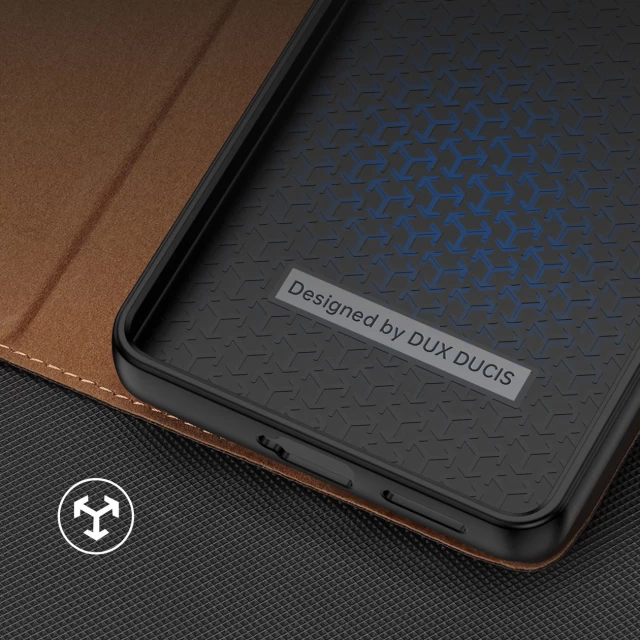 Чохол-книжка Dux Ducis Skin X2 для Xiaomi Redmi Note 12 Pro Plus Brown (6934913028087)