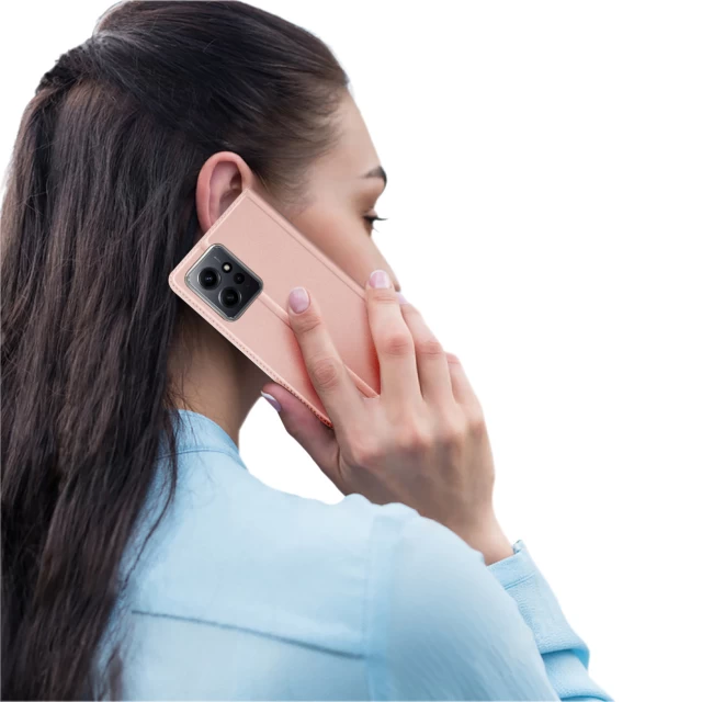 Чохол-книжка Dux Ducis Skin Pro для Xiaomi Redmi Note 12 Pink (6934913029916)