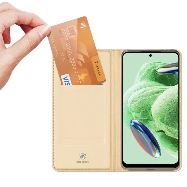 Чохол-книжка Dux Ducis Skin Pro для Xiaomi Redmi Note 12 Pro Plus Gold (6934913029961)