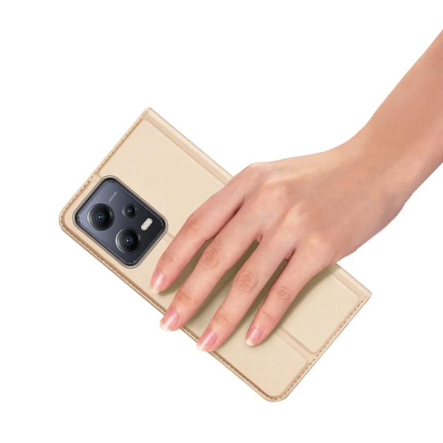 Чехол-книжка Dux Ducis Skin Pro для Xiaomi Redmi Note 12 Pro Plus Gold (6934913029961)