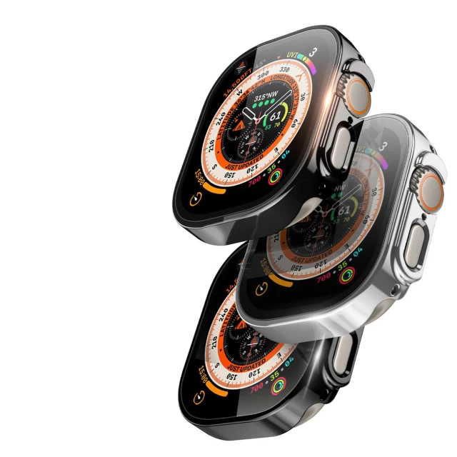 Чехол Dux Ducis Hamo для Apple Watch Ultra 49 mm Silver (6934913030097)