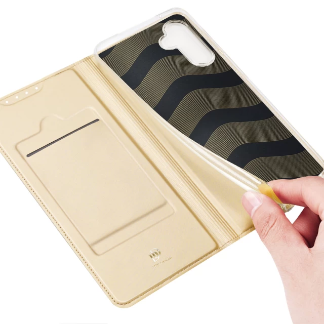 Чехол-книжка Dux Ducis Skin Pro для Samsung Galaxy A34 5G Gold (6934913030202)