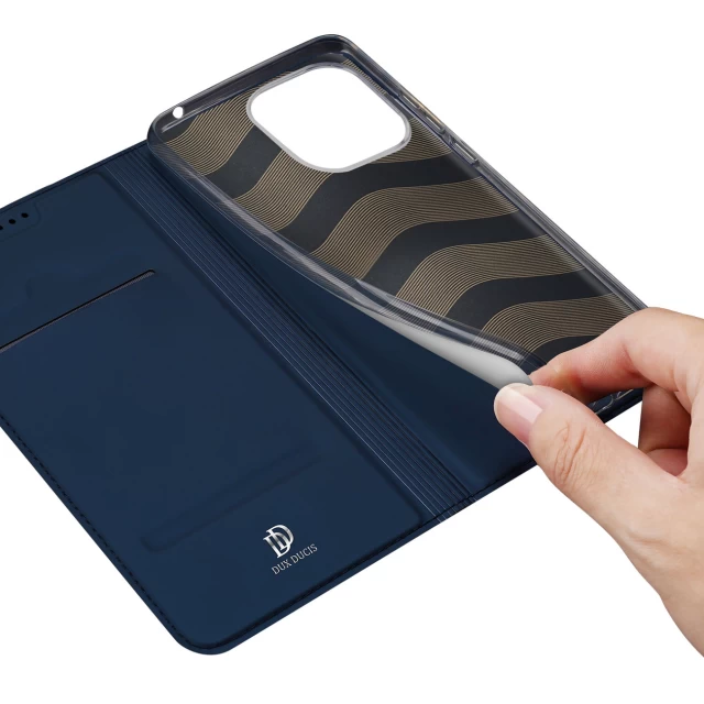Чехол-книжка Dux Ducis Skin Pro для Xiaomi Redmi 11A | 12C | Poco C55 Blue (6934913030851)