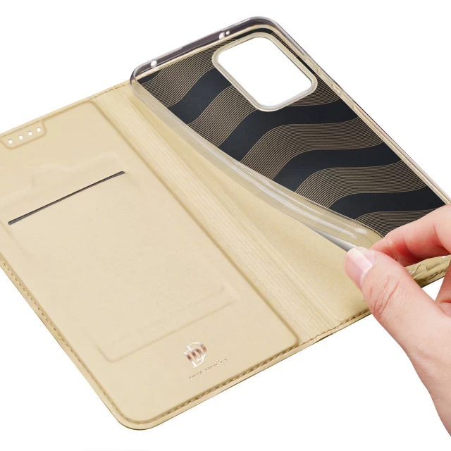 Чехол-книжка Dux Ducis Skin Pro для Xiaomi Redmi Note 12 5G | Poco X5 5G Gold (6934913030936)