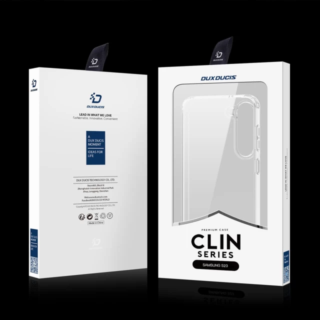 Чехол Dux Ducis Clin для Samsung Galaxy S23 Clear (6934913031087)