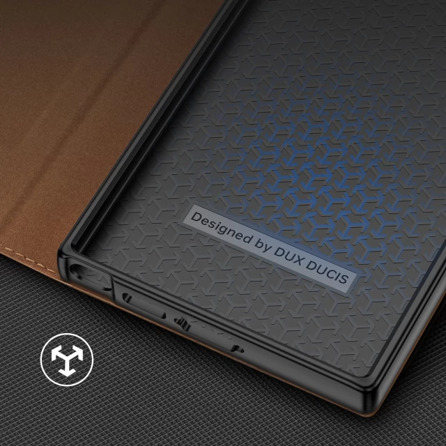 Чехол-книжка Dux Ducis Skin X2 для Samsung Galaxy S23 Ultra Brown (6934913031476)