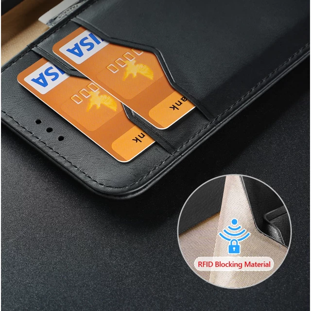 Чохол-книжка Dux Ducis Hivo RFID Blocking для Samsung Galaxy S23 Plus Black (6934913031759)