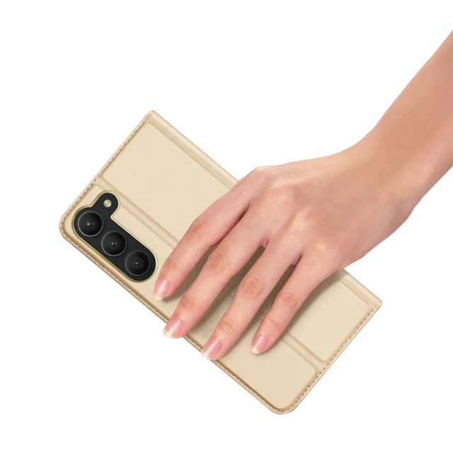 Чохол-книжка Dux Ducis Skin Pro для Samsung Galaxy S23 Gold (6934913032633)