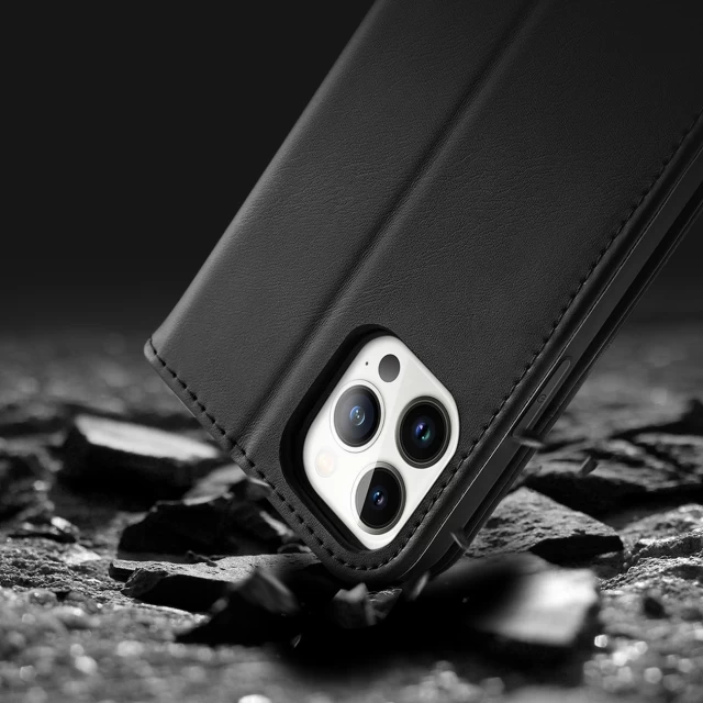 Чохол Dux Ducis Hivo Leather Flip Wallet для iPhone 14 Pro Max Black (6934913033050)