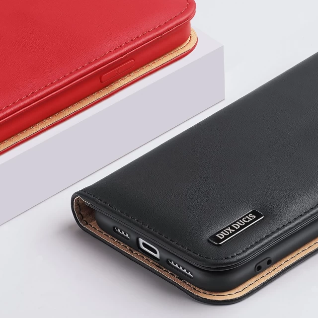 Чехол Dux Ducis Hivo Leather Flip Wallet для iPhone 14 Pro Max Brown (6934913033067)