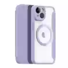 Чохол Dux Ducis Skin X Pro Flip Cover для iPhone 14 Purple with MagSafe (6934913033586)