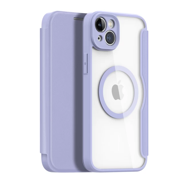 Чохол Dux Ducis Skin X Pro Flip Cover для iPhone 14 Plus Purple with MagSafe (6934913033616)