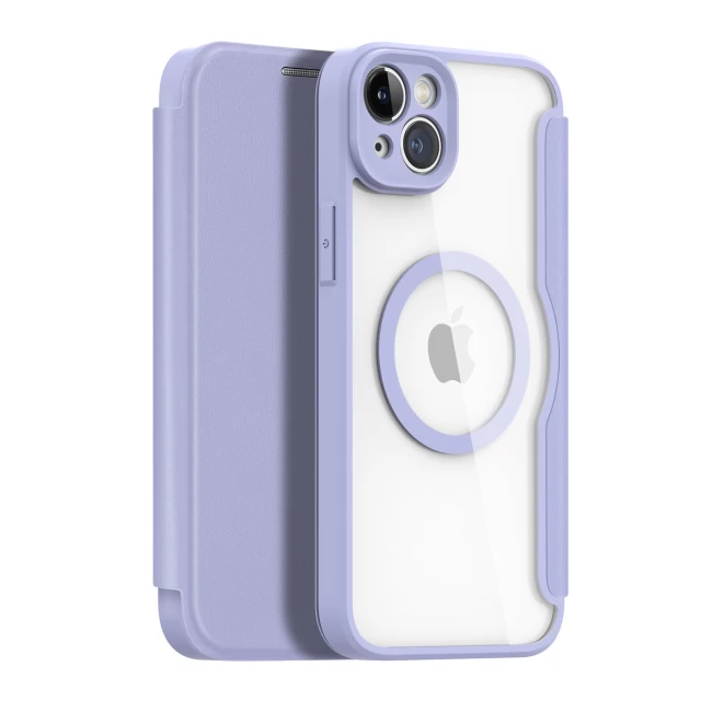 Чехол Dux Ducis Skin X Pro Flip Cover для iPhone 14 Plus Purple with MagSafe (6934913033616)