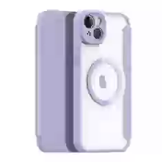 Чехол Dux Ducis Skin X Pro Flip Cover для iPhone 14 Plus Purple with MagSafe (6934913033616)