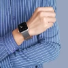Ремешок Dux Ducis Ultra Magnetic Bracelet для Apple Watch 49 | 45 | 44 | 42 mm Grey Orange (Chain Version) (6934913033692)