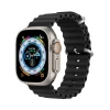 Ремінець Dux Ducis Ocean Wave Series для Apple Watch 41 | 40 | 38 mm Black (6934913033876)