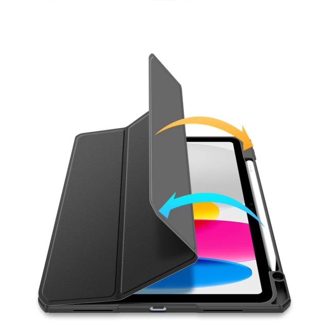 Чохол Dux Ducis Toby Case для iPad 10.9 2022 10 gen Black (6934913034200)