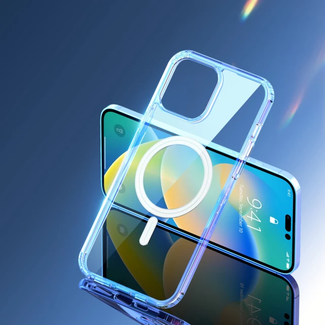 Чехол Dux Ducis Clin для iPhone 14 Pro Max Transparent with MagSafe (6934913034347)