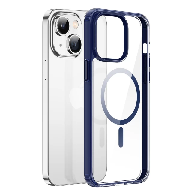 Чехол Dux Ducis Clin 2 Magnetic Case для iPhone 14 Blue with MagSafe (6934913034354)